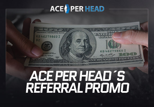 Ace Per Head Referral Promo